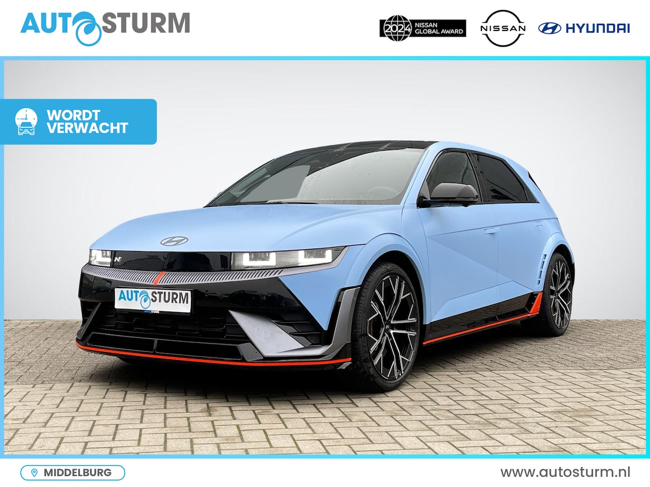 Hyundai IONIQ 5 - N AWD 84 kWh Panoramadak + Matte Lakkleur - AutoWereld.nl