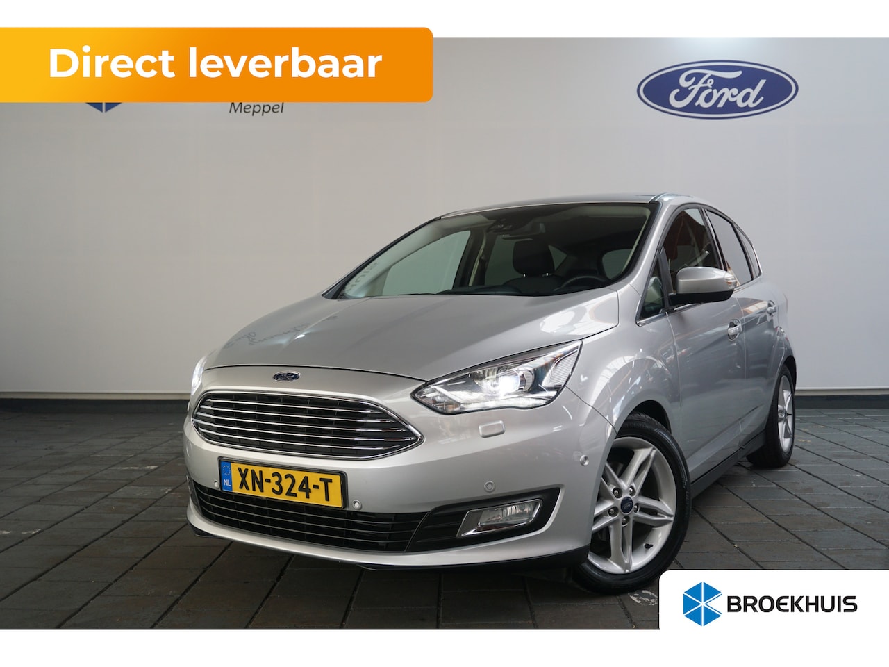 Ford C-Max - 1.0 Titanium | Trekhaak | Xenon | Stoel- en Stuurverwarming | Camera | Clima | Navi | 17 I - AutoWereld.nl