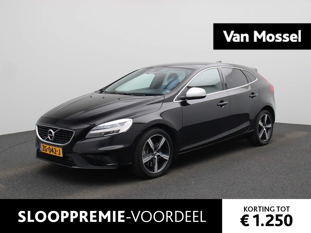 Volvo V40 - 1.5 T3 Polar+ Sport | R-Design Exterieur | Achteruitrijcamera | Parkeersensoren | Stoelver - AutoWereld.nl