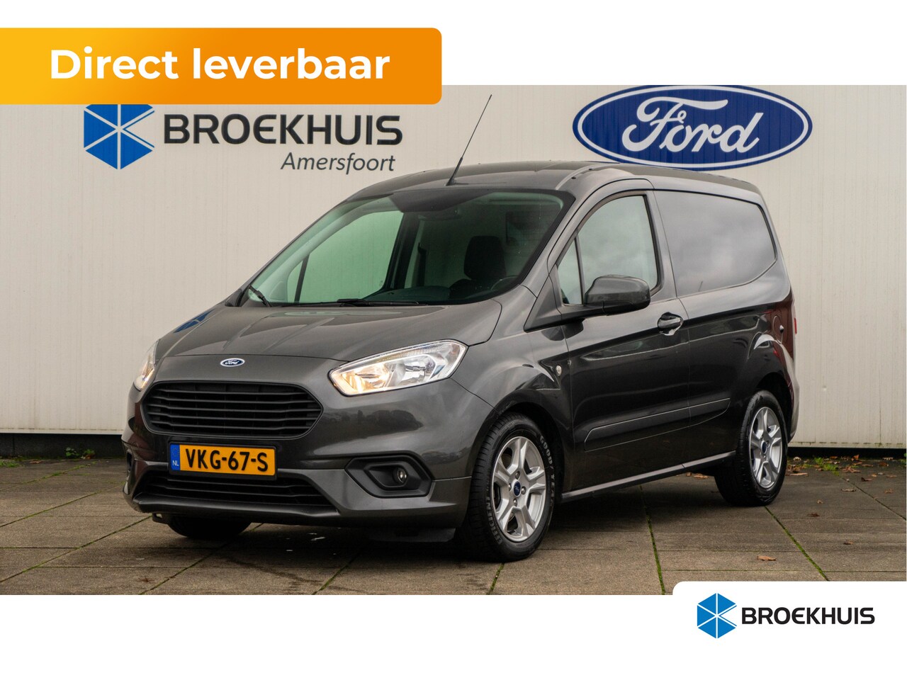 Ford Transit Courier - 1.5 TDCI Limited Duratorq | Parkeersensoren achter | Climate Control | Navigatie | Cruise - AutoWereld.nl