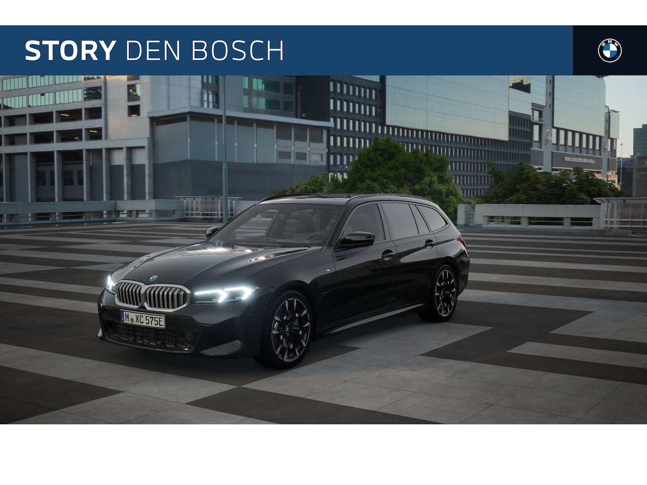 BMW 3-serie Touring - 330e High Executive M Sport Automaat / Panoramadak / Trekhaak / Sportstoelen / Adaptieve L - AutoWereld.nl