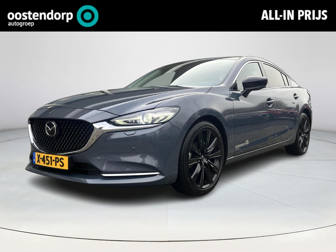 Mazda 6 Sport - 2.0 SkyActiv-G 165 Sportive | Leder | Apple Carplay | Stoel verwarming en koeling | Adapti - AutoWereld.nl