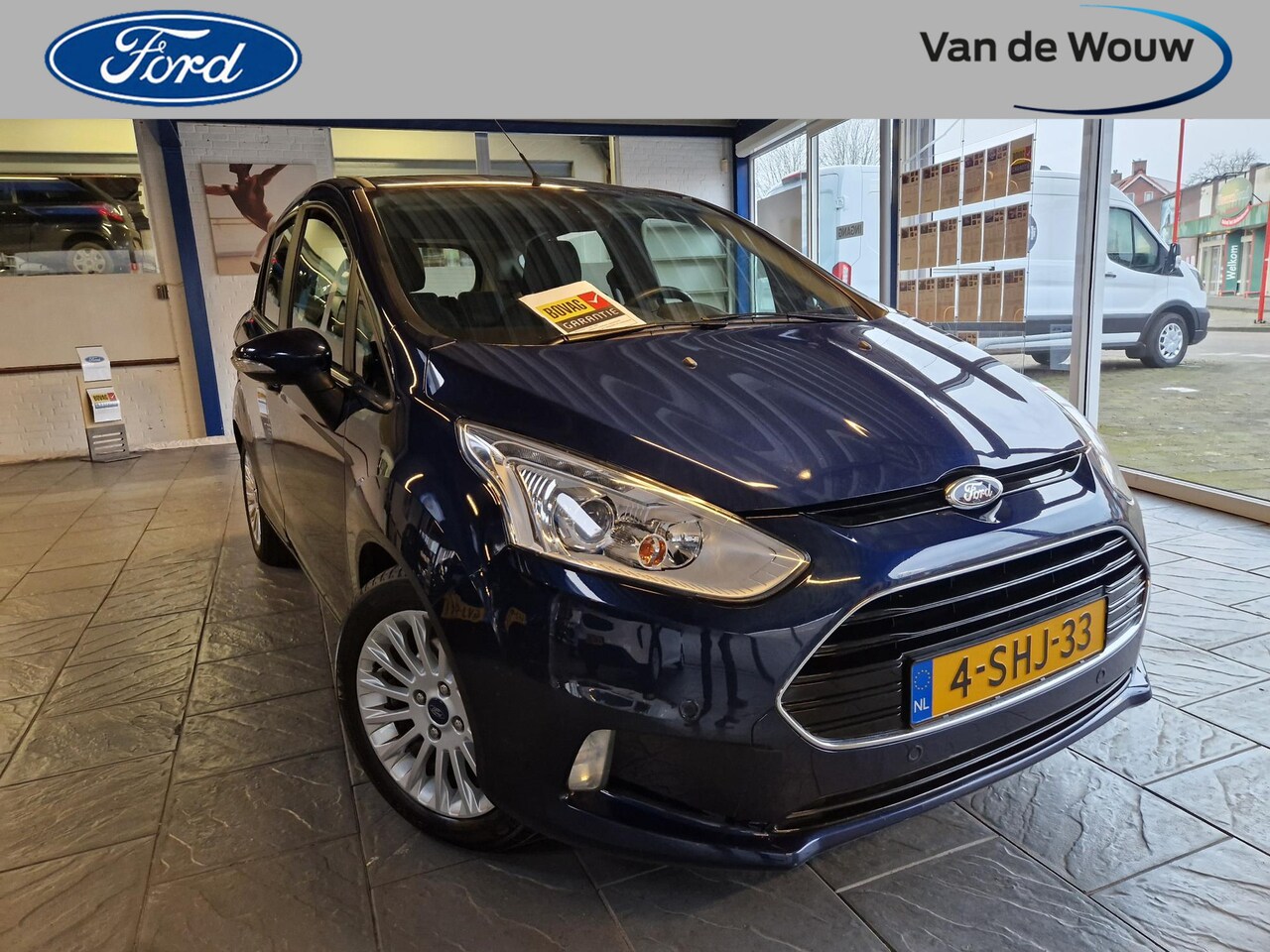 Ford B-Max - 1.0 EcoBoost Titanium Incl. NW DISTRIBUTIERIEM!!!  - 100% ONDERHOUDEN - AutoWereld.nl