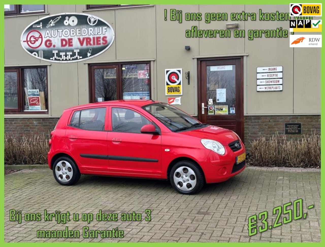 Kia Picanto - 1.0 X-pect - Prijs inclusief 3 maanden garantie en afleveren - - AutoWereld.nl