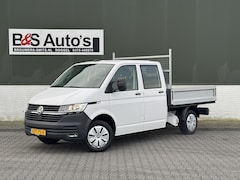 Volkswagen Transporter - 2.0 TDI L2H1 DC 30 Comfort Pick up Navigatie Cruise Carplay Airco Trekhaak