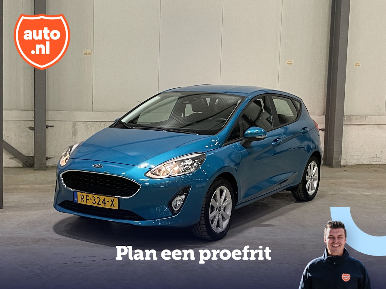 Ford Fiesta - 1.1 Trend | Carplay | Parkeersensoren | Airco | Navigatie | Rijstrook sensor | 16'LM Velge - AutoWereld.nl