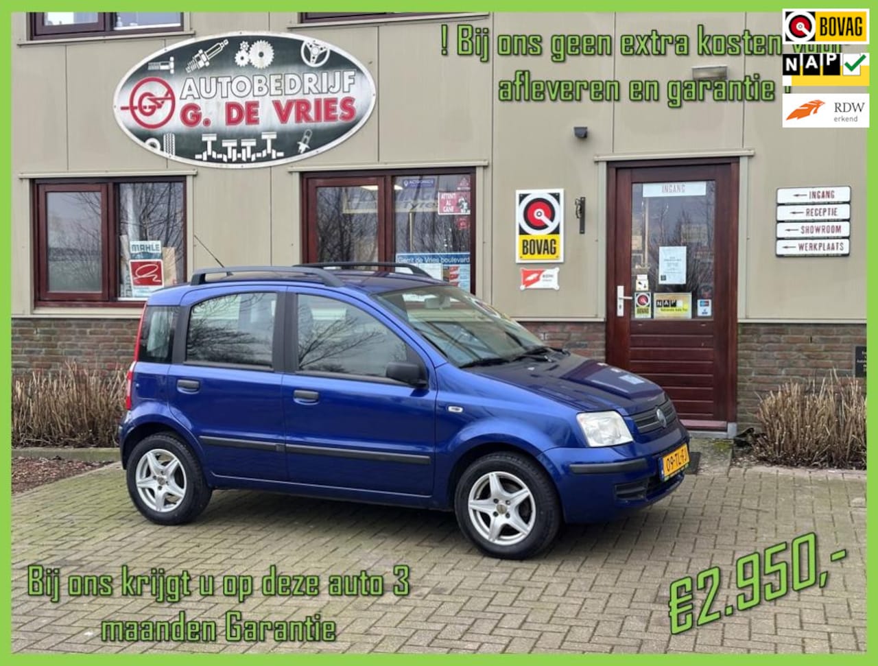 Fiat Panda - 1.2 Edizione Cool - Prijs inclusief 3 maanden garantie en afleveren - - AutoWereld.nl