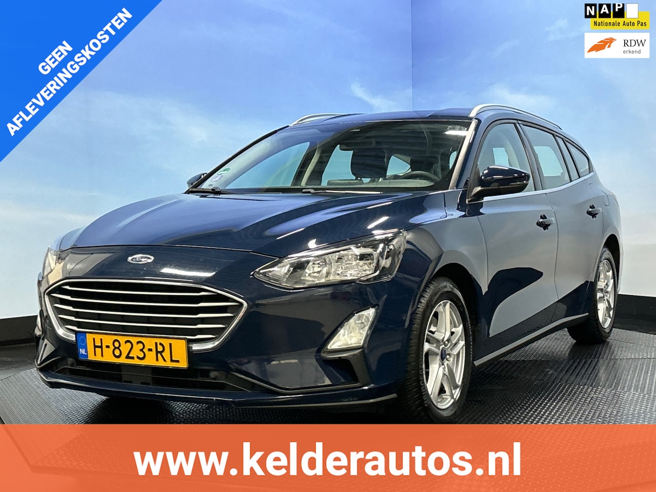 Ford Focus Wagon - 1.0 EcoBoost Trend Edition Business | PDC | Navi | Cruise | Trekhaak - AutoWereld.nl