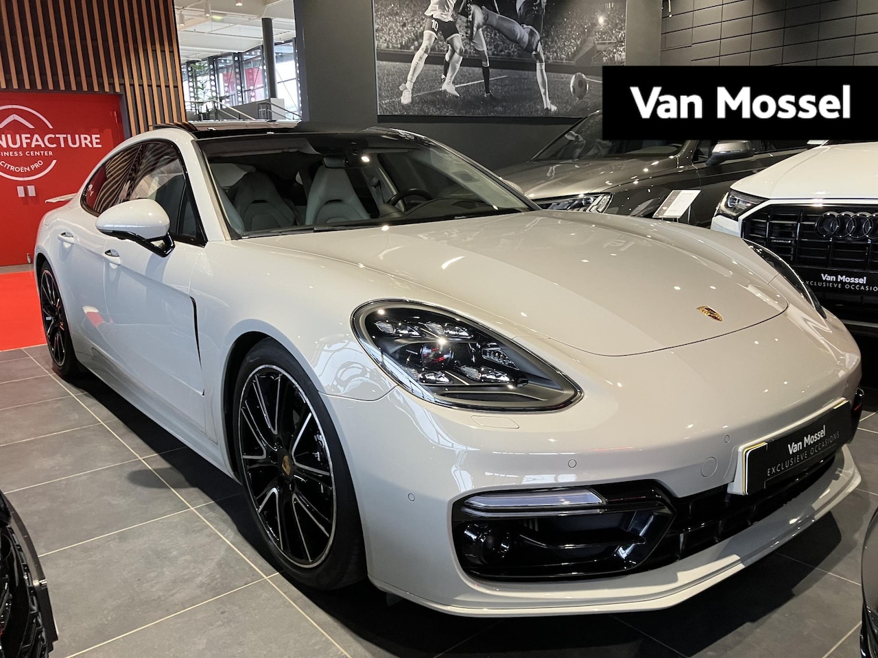 Porsche Panamera - 4.0 Turbo S E-Hybrid | SPORTDESIGN | SPORTCHRONO | KRIJTGRIJS | BURMESTER | MASSAGE V EN A - AutoWereld.nl