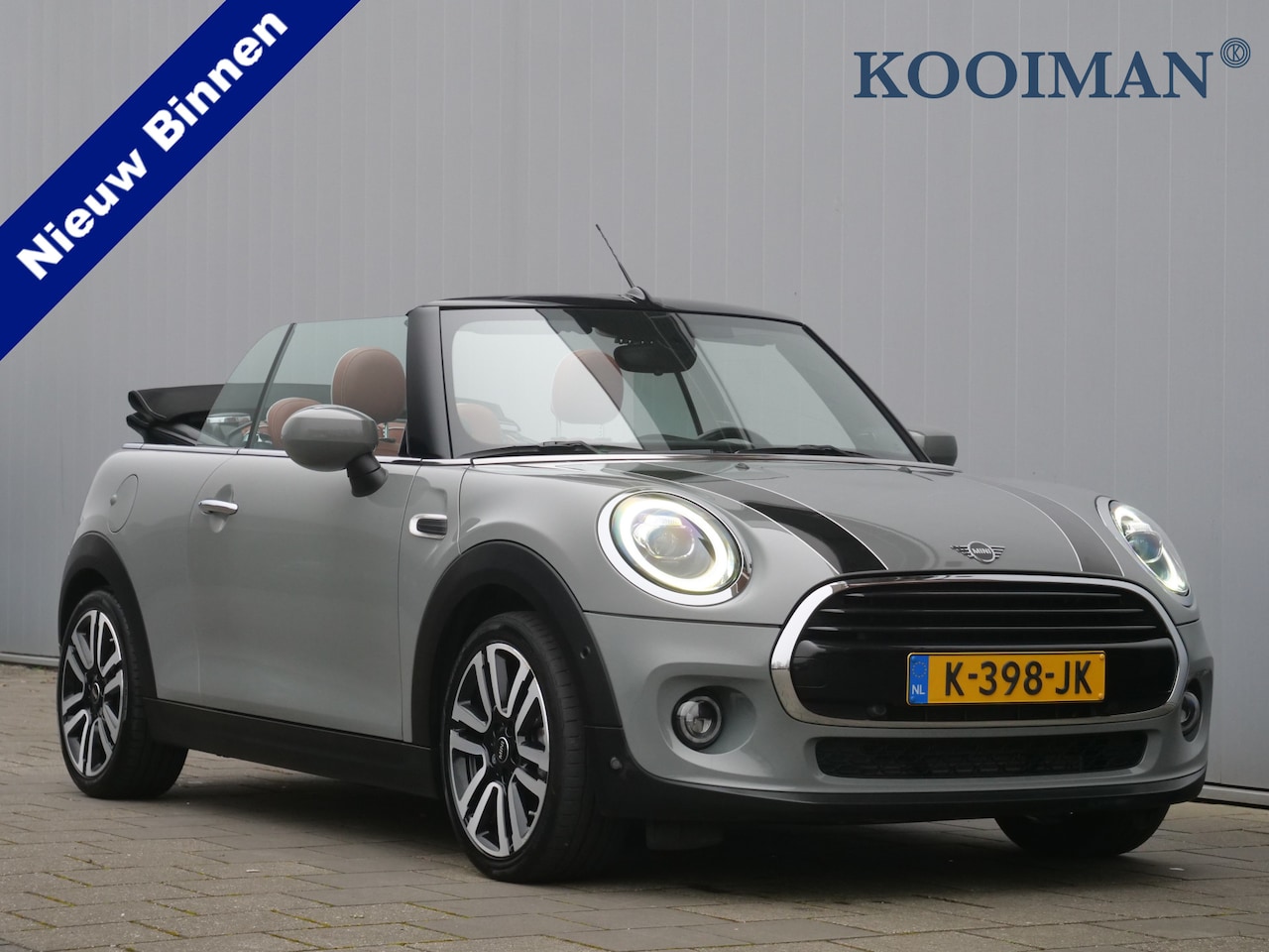 MINI Cabrio - Mini 1.5 136pk Cooper Chili Leder / Harman-Kardon / Windscherm / 19.000km! - AutoWereld.nl