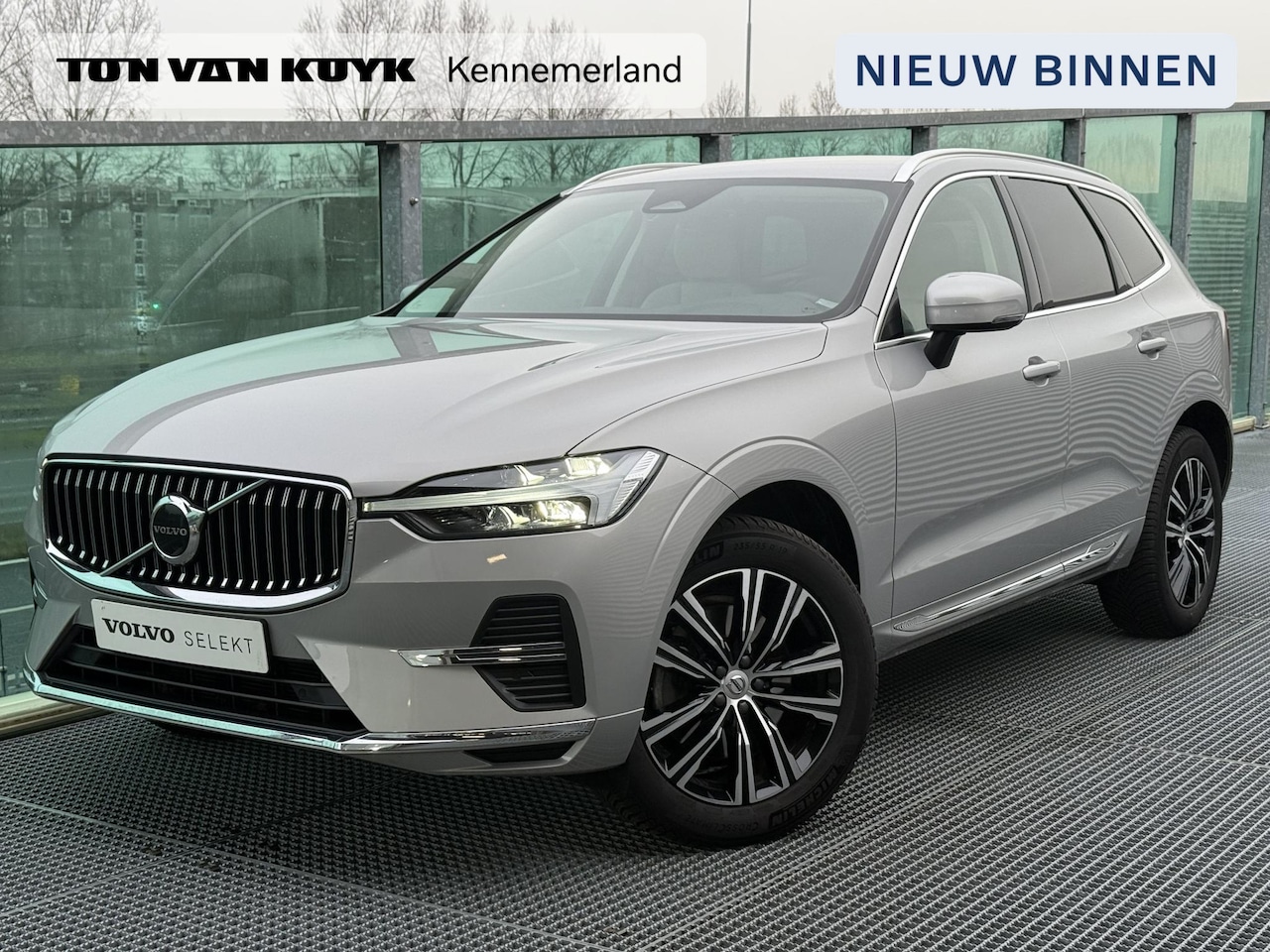 Volvo XC60 - 2.0 B5 Inscription 2.0 B5 Inscription , Automaat , Adaptive Cruise , Stoel+Stuur Verwarming  , Google , Leder - AutoWereld.nl