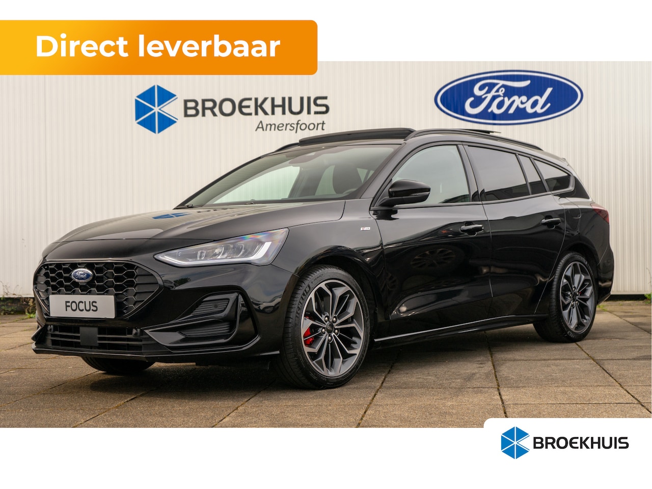 Ford Focus Wagon - 1.0 EcoBoost Hybrid ST Line X | Winterpack | Carplay | Panoramadak | Camera | 18 inch | Wi - AutoWereld.nl