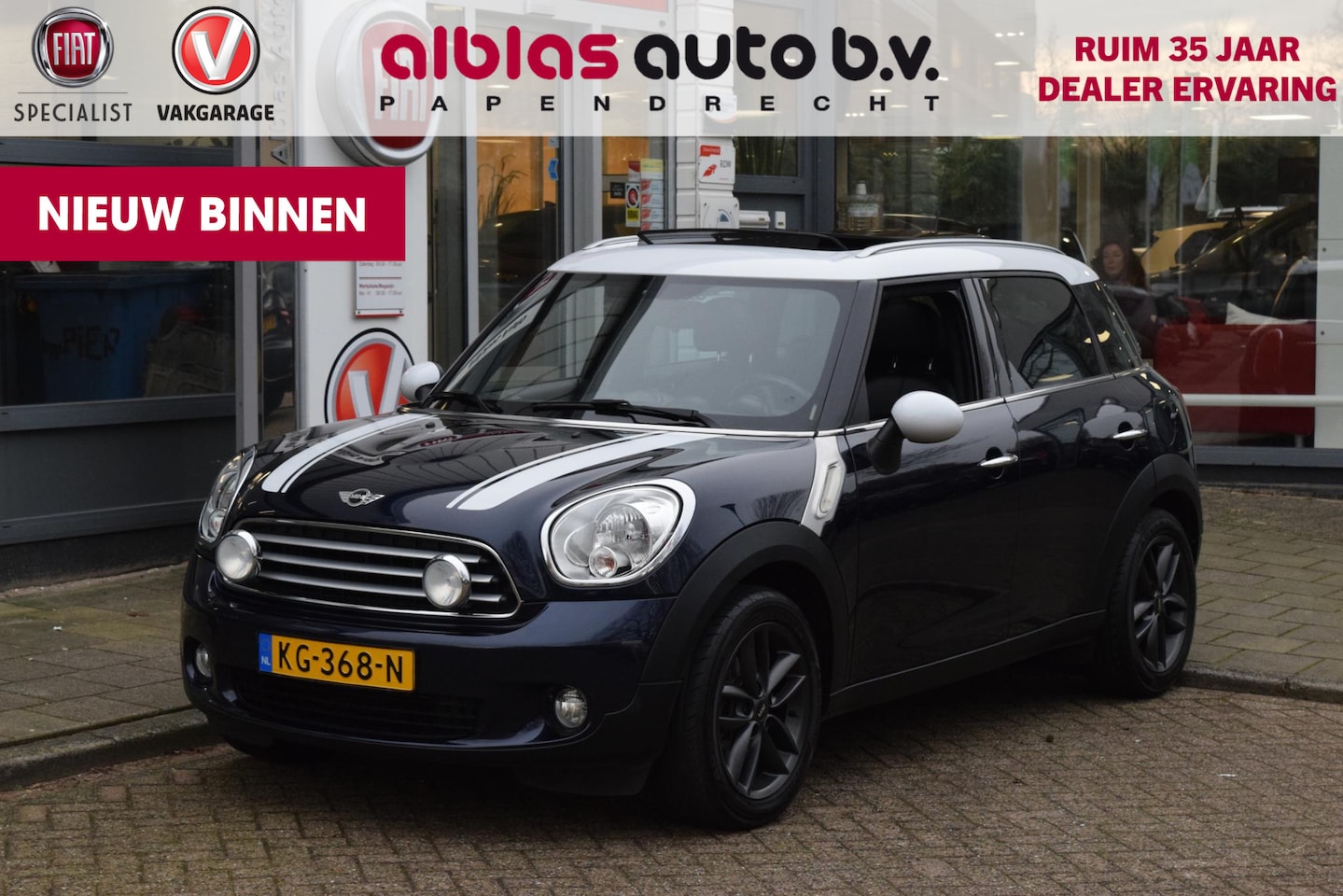 MINI Countryman - Mini 1.6 Cooper Chili|Leer|Dak|Dealero.h.| Mini Mini Countryman 1.6 Cooper Chili - AutoWereld.nl