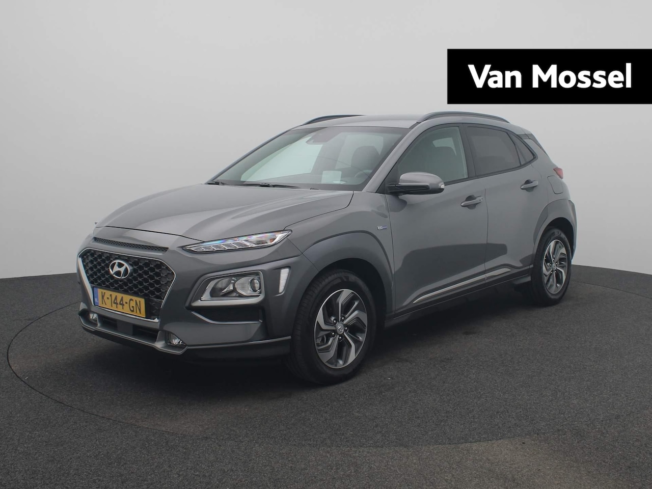 Hyundai Kona - 1.6 GDI HEV Fashion Design Automaat | Navigatie | Achteruitrijcamera | Half leder stof | c - AutoWereld.nl