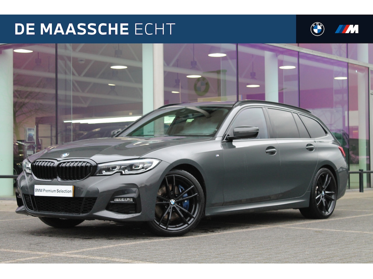 BMW 3-serie Touring - 320i High Executive M Sport Automaat / Panoramadak / Sportstoelen / LED / M Sportonderstel - AutoWereld.nl