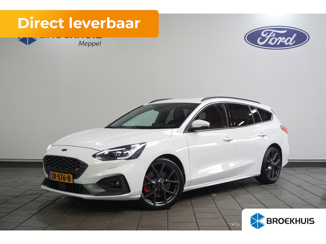 Ford Focus Wagon - 2.3 EcoBoost ST-3 | Orig. NL | Dealer Onderhouden | Winter Pakket | Adaptive Cruise | B&O - AutoWereld.nl