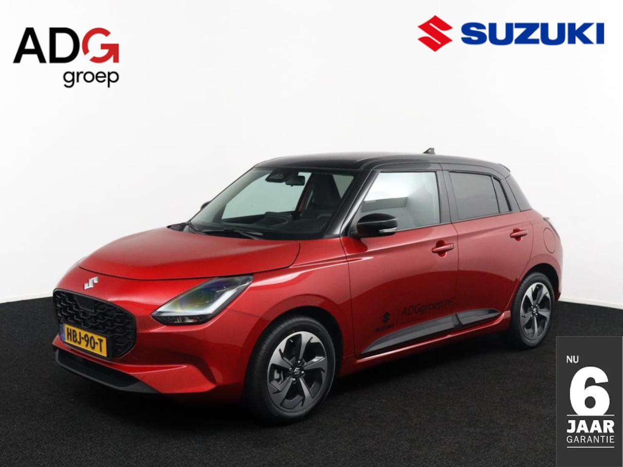 Suzuki Swift - 1.2 Style Smart Hybrid Rhino Edition | Stoelverwarming | Navigatie | Keyless Entry | Parke - AutoWereld.nl