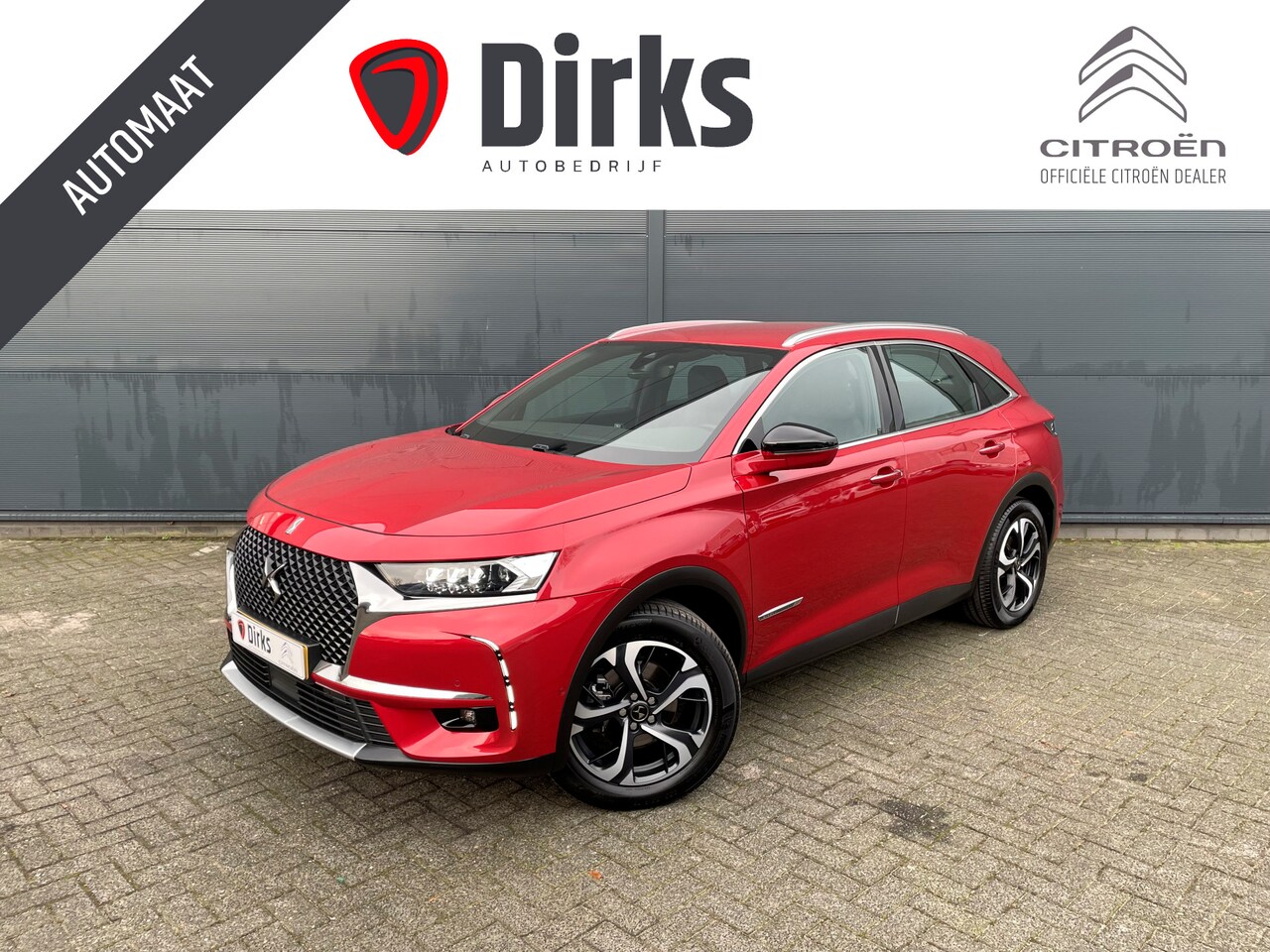 DS 7 Crossback - 180pk Rivoli (Trekhaak - NightVision - 360gr Camera - Leder incl geheugen - Elektrische Kl - AutoWereld.nl