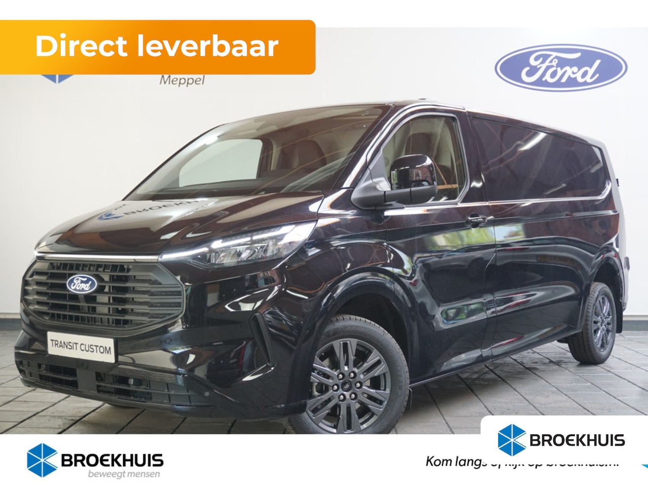 Ford Transit Custom - 320 2.0 TDCI L2H1 Limited | 17 Inch | Adaptive Cruise | Stoel- en Stuurwielverwarming | 3- - AutoWereld.nl