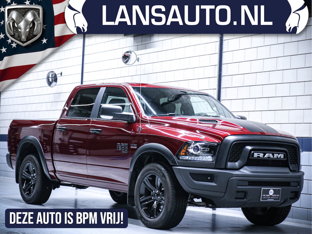 Dodge Ram 1500 - Warlock 5.7L V8 | Rijklaar - AutoWereld.nl