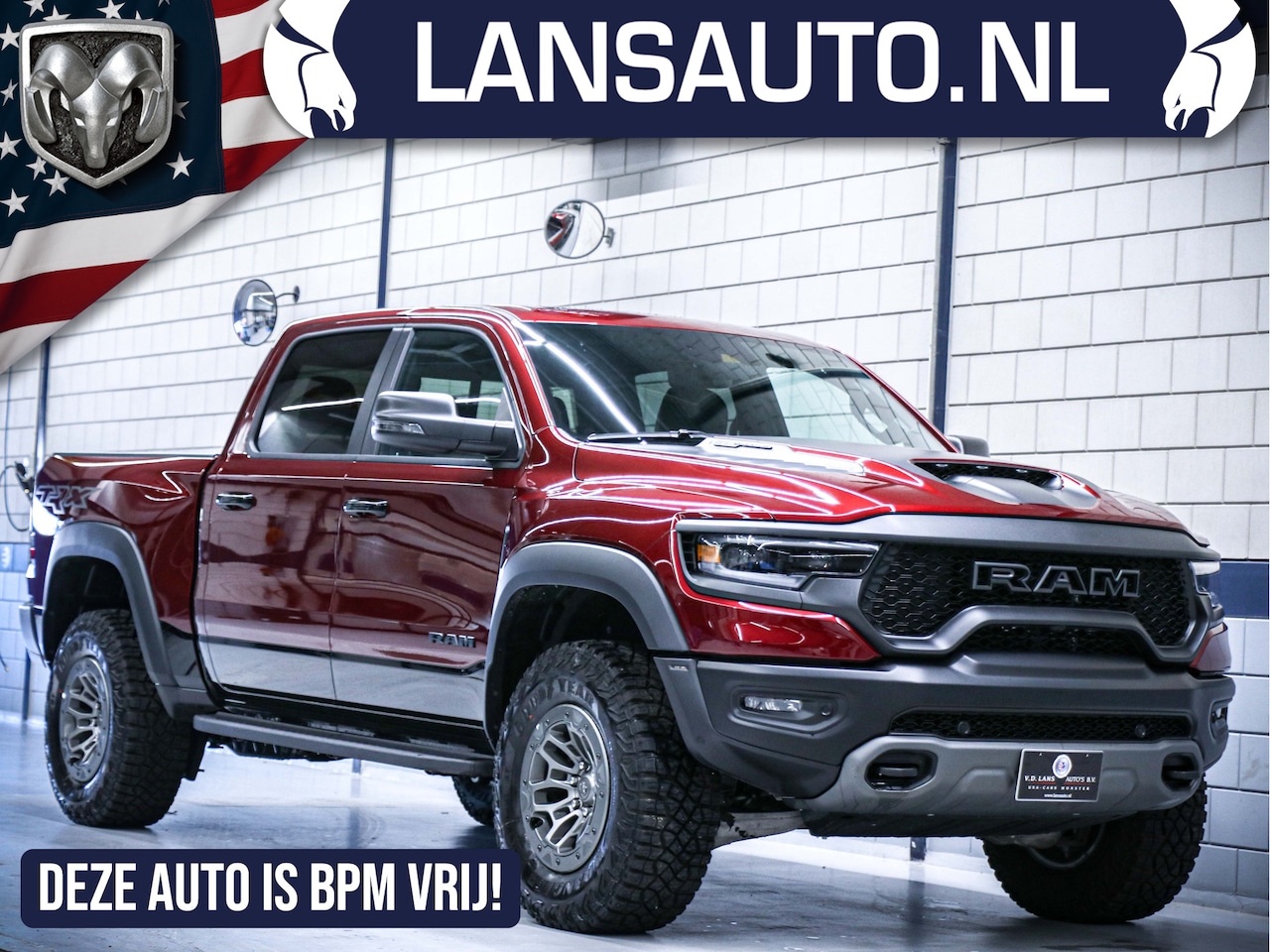 Dodge Ram 1500 - TRX 6.2L LAST CALL Edition | V8 702HP Supercharged | Delmonico Red - AutoWereld.nl