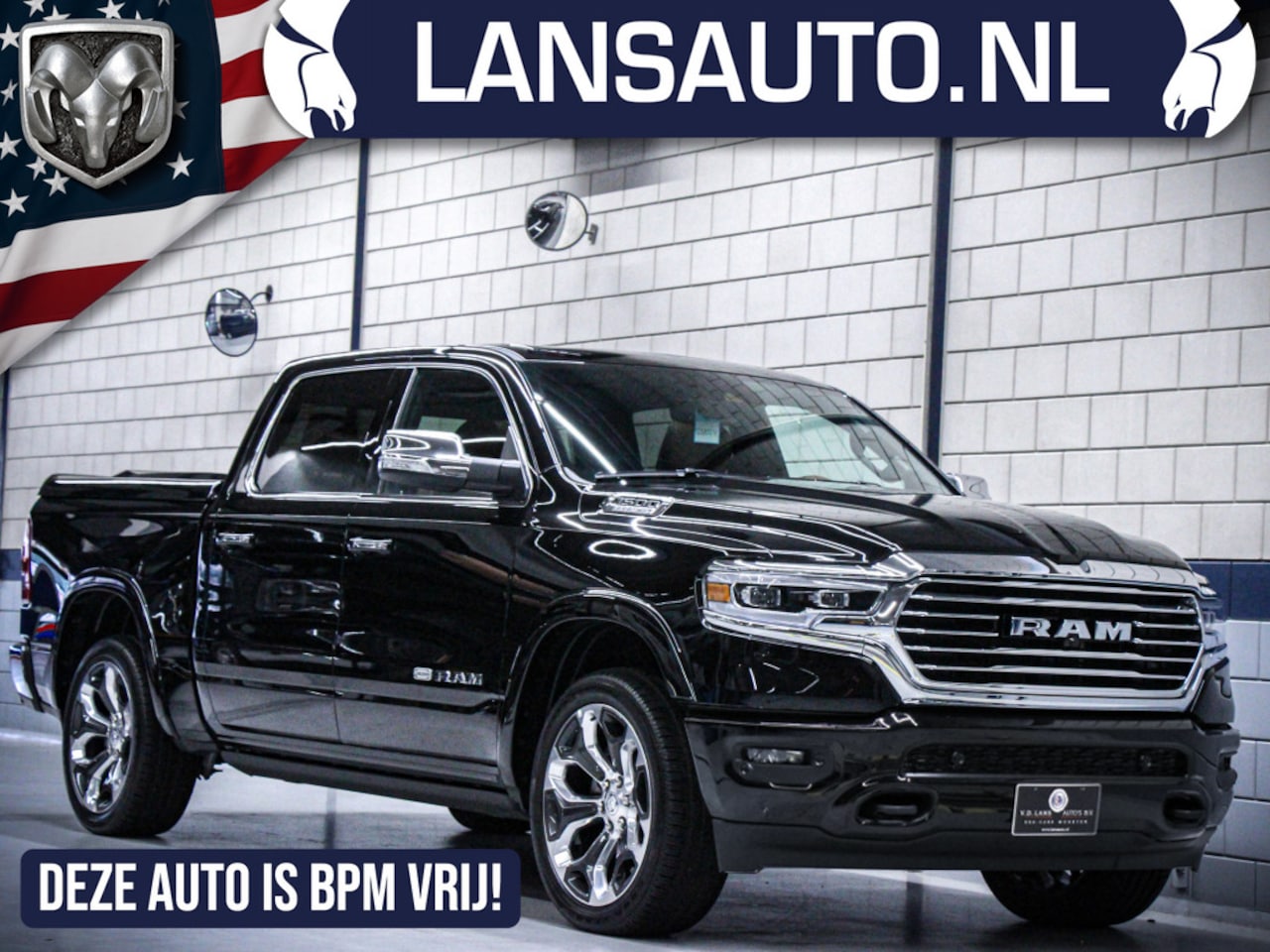 Dodge Ram 1500 - Longhorn | 5.7L Hemi V8 - AutoWereld.nl