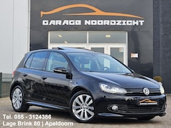 Volkswagen Golf - 1.4 TSI R-Line Edition XENON LED|NAVIGATIE|LEDER|ECC/AIRCO|PDC VOOR & ACHTER|17 INCH maand