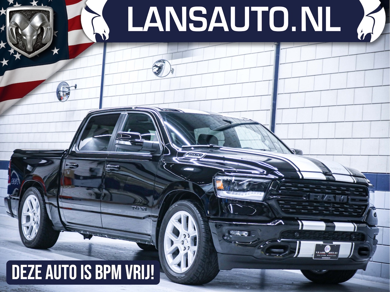 Dodge Ram 1500 - SS/T Edition | 5.7L Hemi V8 Automaat 4x4 - AutoWereld.nl