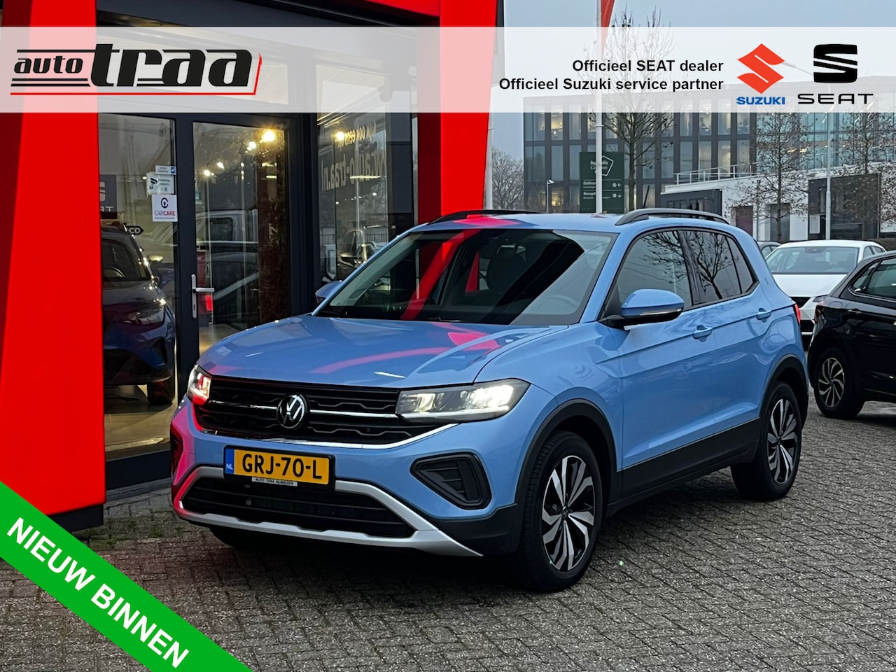 Volkswagen T-Cross - 1.0 TSI Life Edition / KEYLESS / NAVIGATIE VIA APP / RIJKLAAR / - AutoWereld.nl