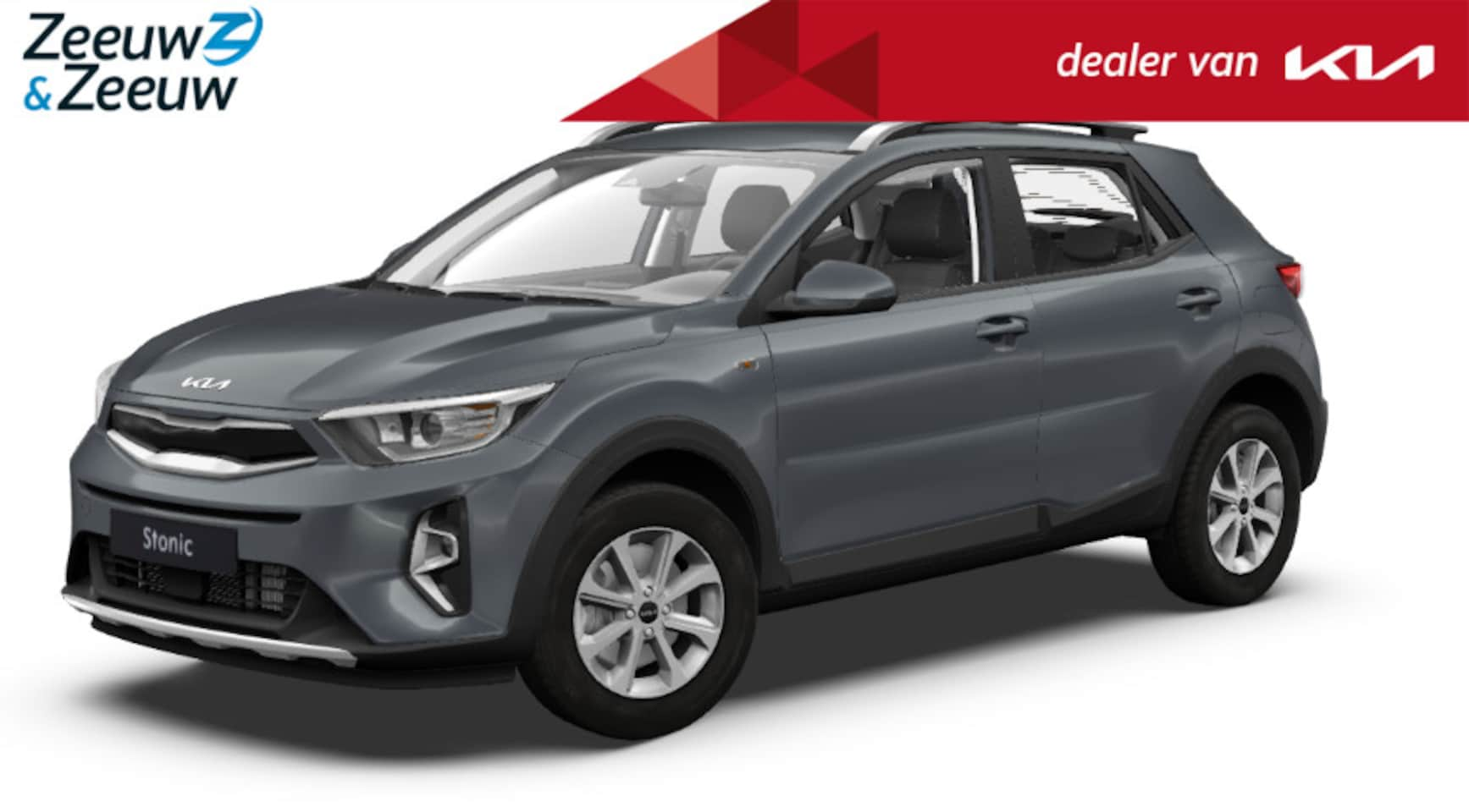 Kia Stonic - 1.0 T-GDi MHEV DynamicLine | €1.750 inruilvoordeel | Private lease van € 399,- p.m. | Clim - AutoWereld.nl