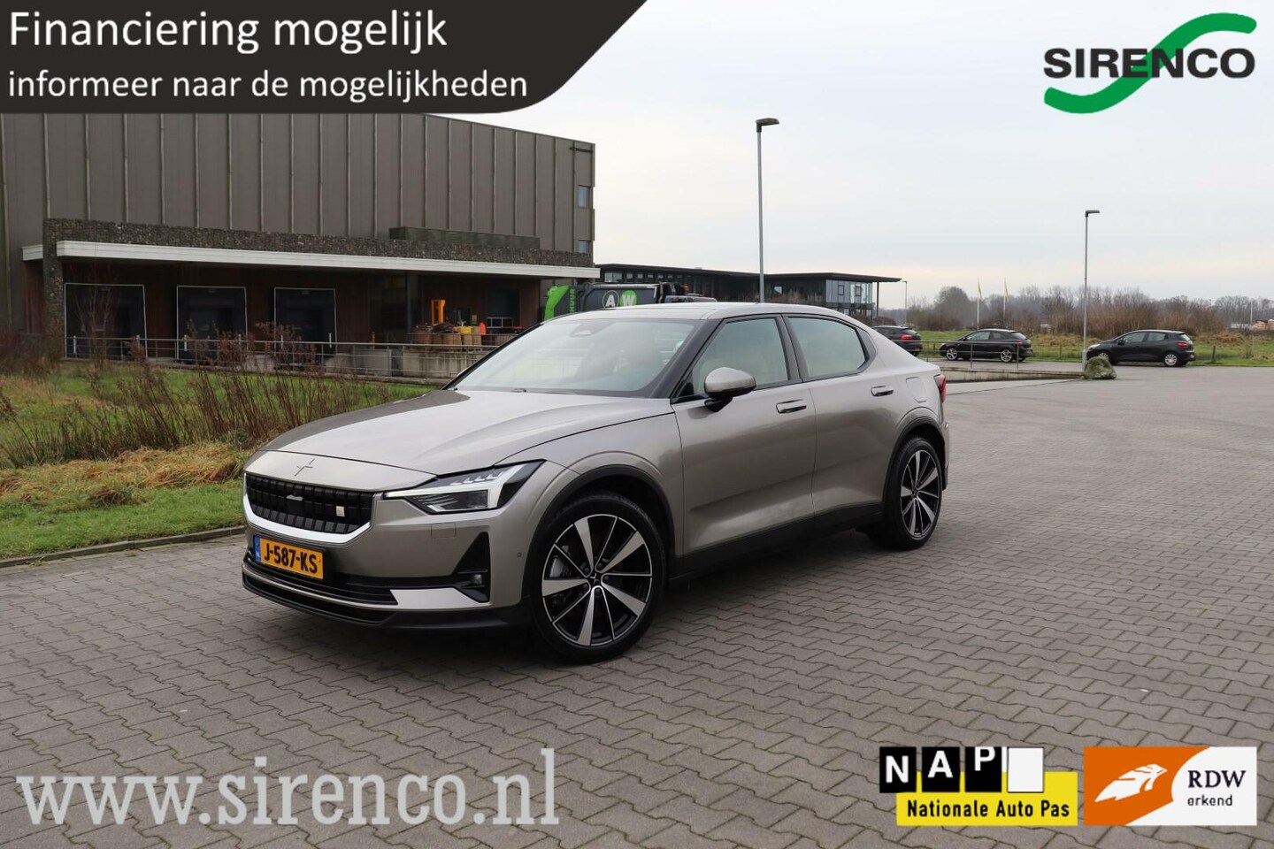 Polestar 2 - Long Range Dual Motor Launch Edition 78kWh stoelverwarming+koeling panodak vol leder carpl - AutoWereld.nl