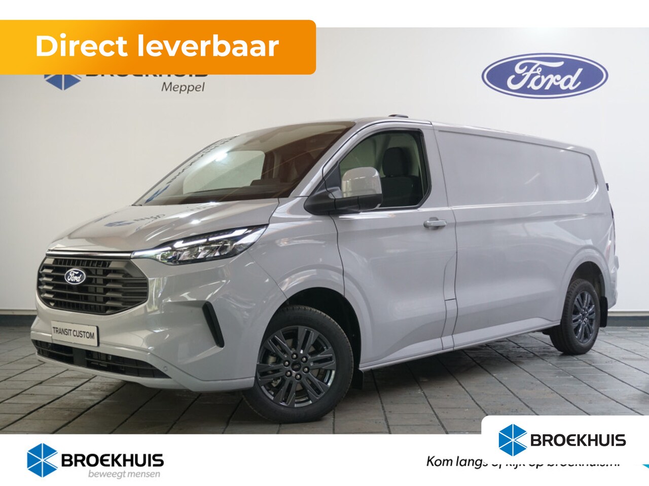 Ford Transit Custom - 320 2.0 TDCI L2H1 Limited | Adaptive Cruise | Navi | Stoel- & Stuurverwarming | 17 Inch | - AutoWereld.nl