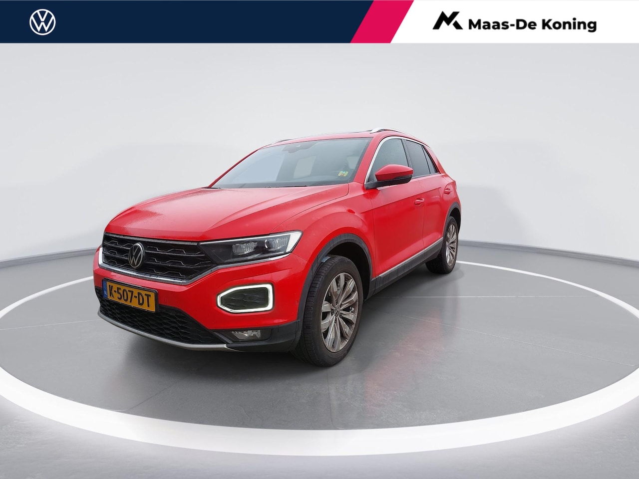 Volkswagen T-Roc - 1.5 TSI Sport DSG 150PK l Panoramadak l Sport Plus Pakket l Active Info Display l Electris - AutoWereld.nl