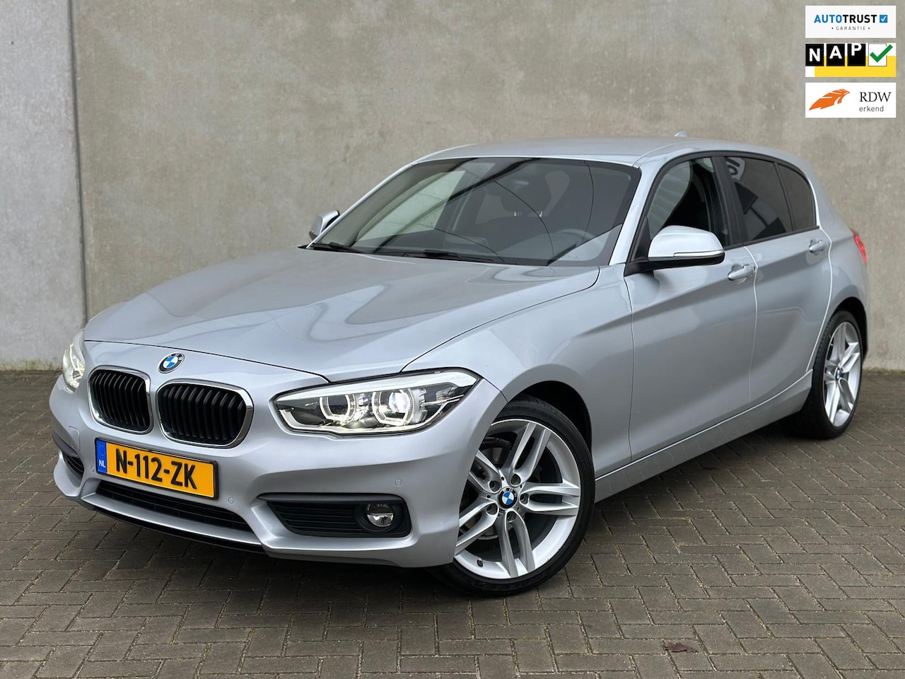 BMW 1-serie - 118i 18'' M-Sport LED Navi Cruise Clima Garantie - AutoWereld.nl