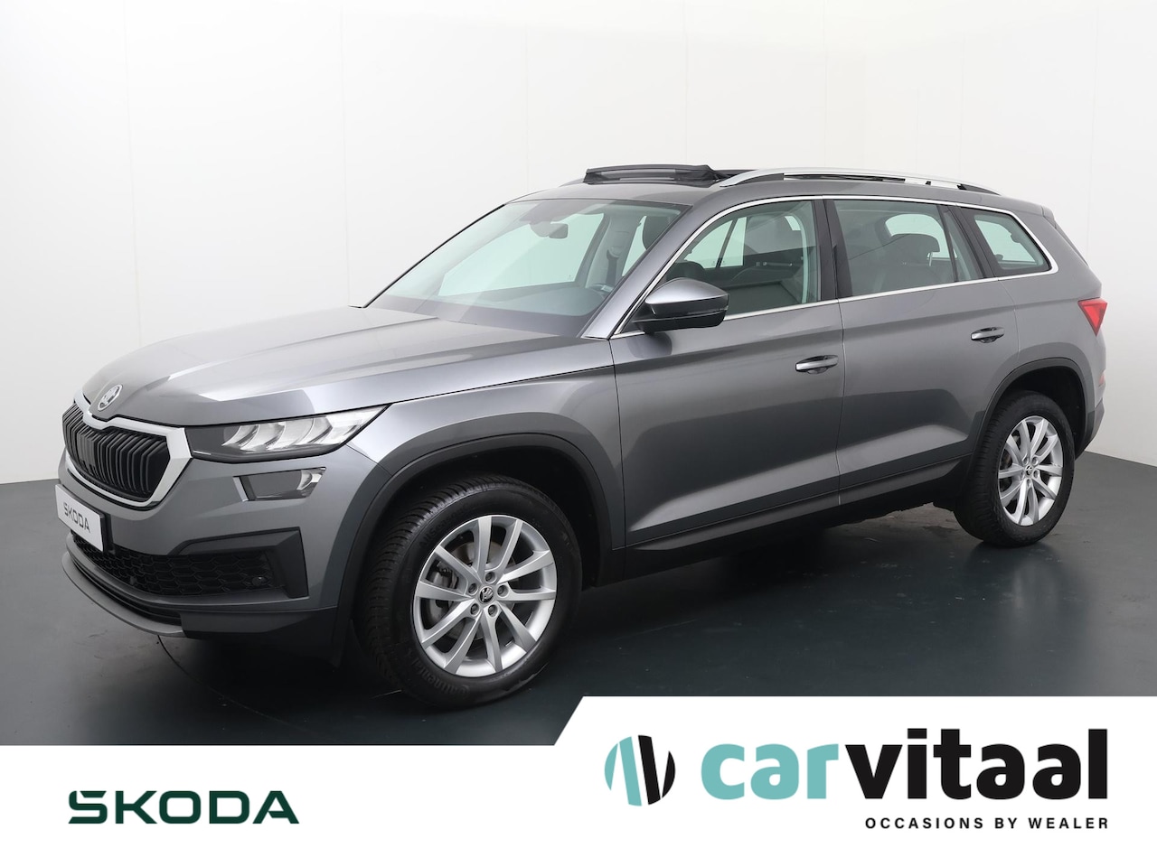 Skoda Kodiaq - 1.5 TSI Business Edition 7p. | 150 PK | Automaat | Elektrisch Panorama dak | Navigatie | C - AutoWereld.nl