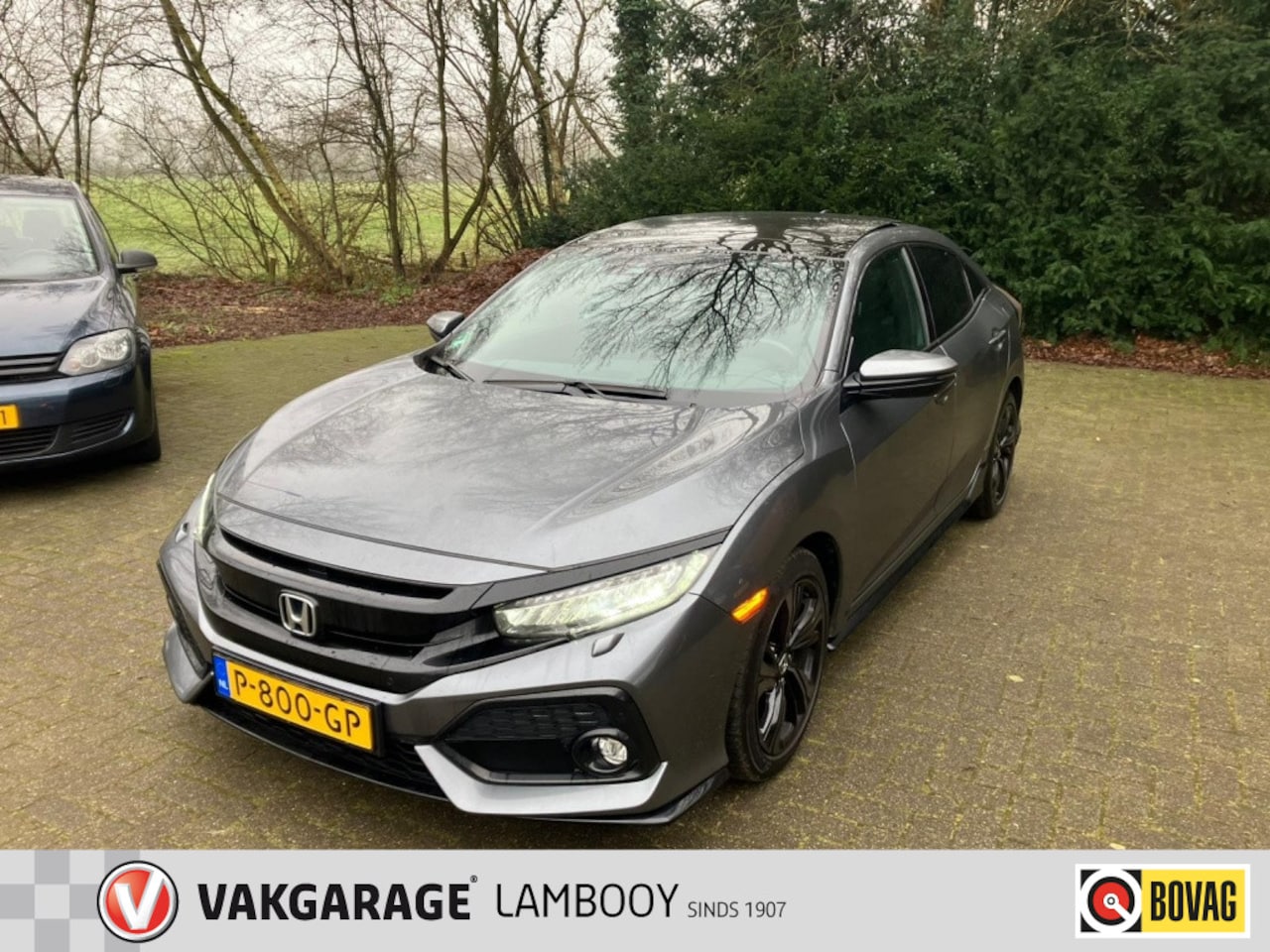 Honda Civic - 1.5 i-VTEC 182PK Sport + Automaat Pano Camera Carplay Adaptief - AutoWereld.nl