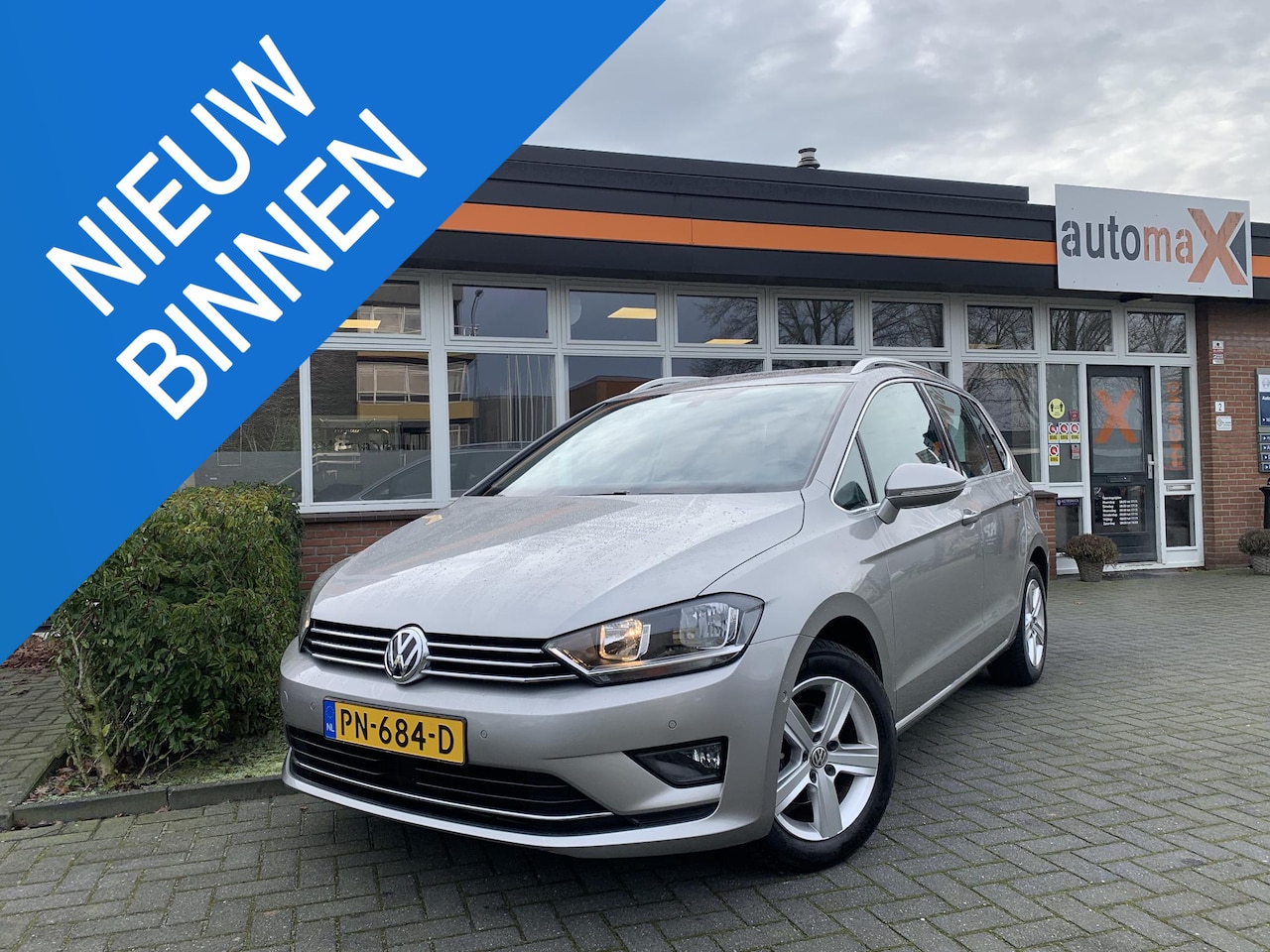 Volkswagen Golf Sportsvan - 1.2 TSI Highline |ACC!|Trekhaak!|Park!| - AutoWereld.nl