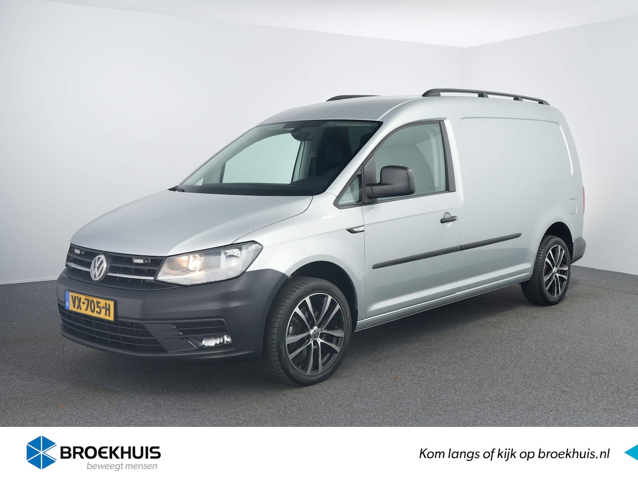 Volkswagen Caddy Maxi - 2.0 TDI L2H1 BMT Highline Navi | Cruise | Trekhaak - AutoWereld.nl