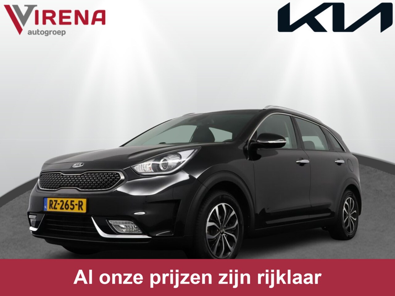 Kia Niro - 1.6 GDi Hybrid DynamicLine - Trekhaak - Navigatie - Cruise Control - Climate Control - Air - AutoWereld.nl