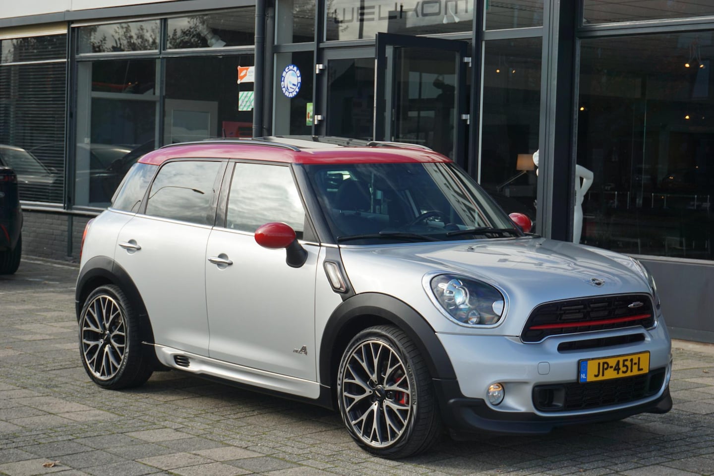 MINI Countryman - Mini 1.6 John Cooper Works ALL4 Chili | PANO | harman/kardon - AutoWereld.nl