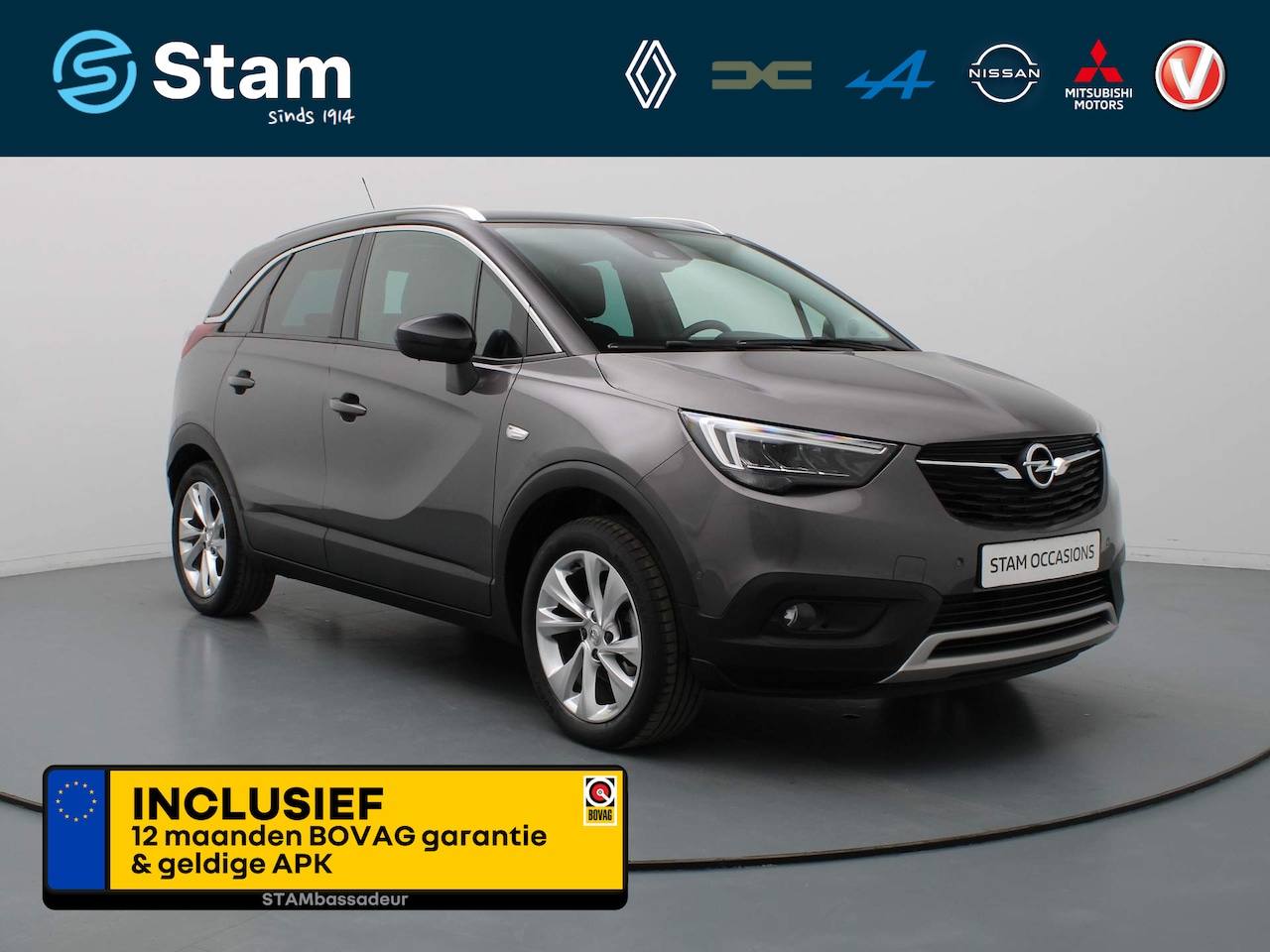 Opel Crossland X - 130pk Turbo Innovation AUTOMAAT Climate | Comfortstoelen | Navi | Parksens. | Trekhaak - AutoWereld.nl