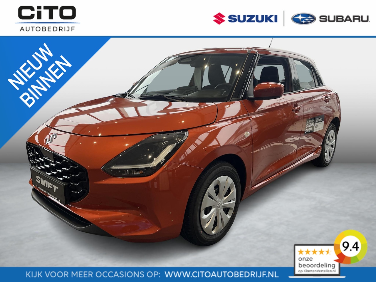 Suzuki Swift - 1.2 Comfort Smart Hybrid | Parkeersensoren | Apple & Android auto | Achteruitrijcamera - AutoWereld.nl