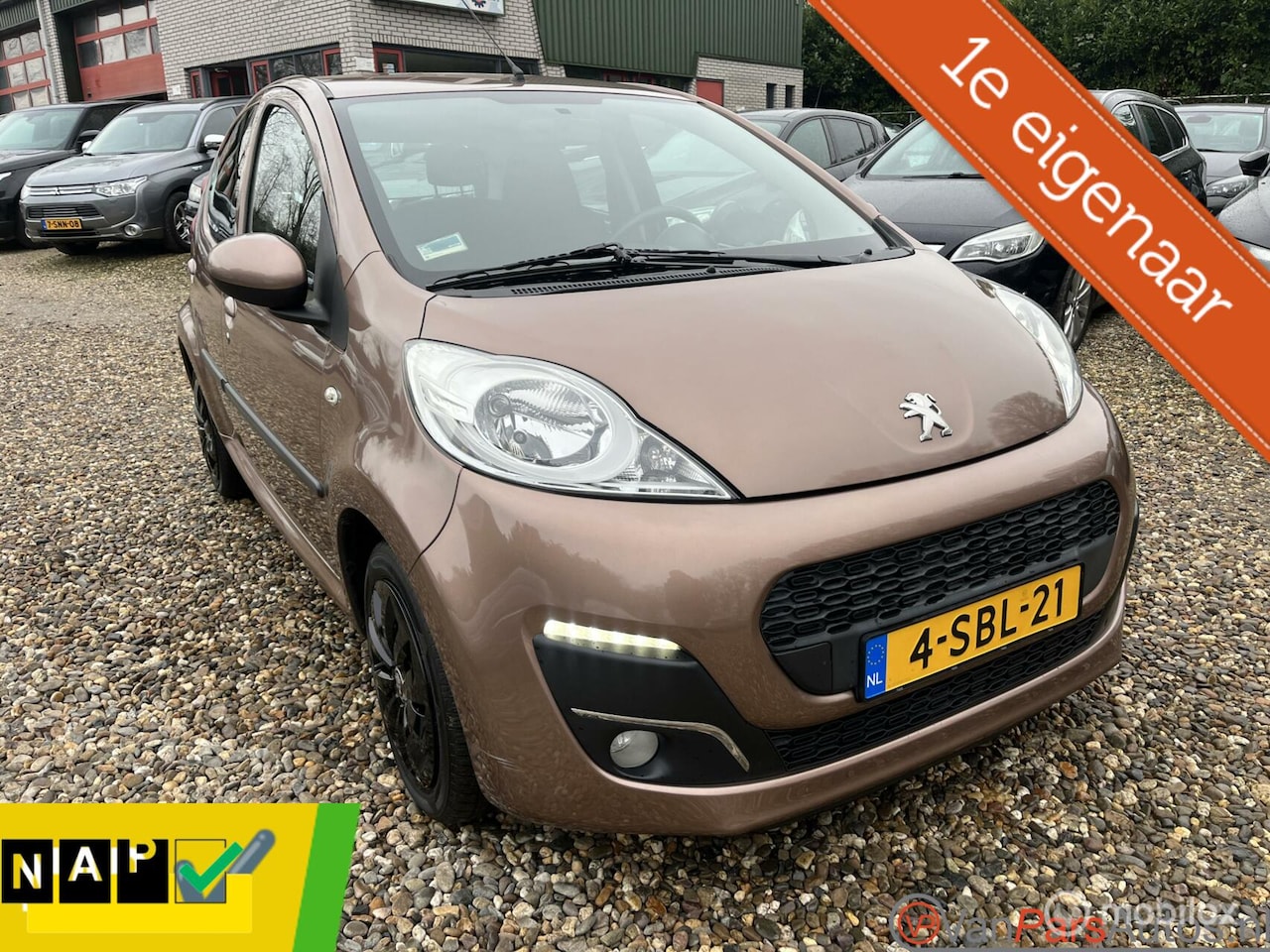 Peugeot 107 - 1.0 Active 1.0 Active,Airco,Led,5drs,1e eiegnaar! - AutoWereld.nl