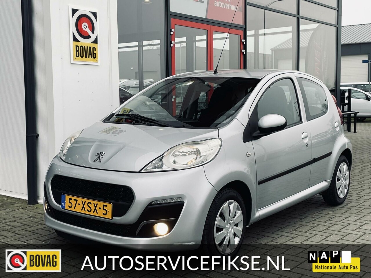 Peugeot 107 - 1.0 ACTIVE | 5 DRS | AIRCO | MISTLAMPEN & LED | - AutoWereld.nl