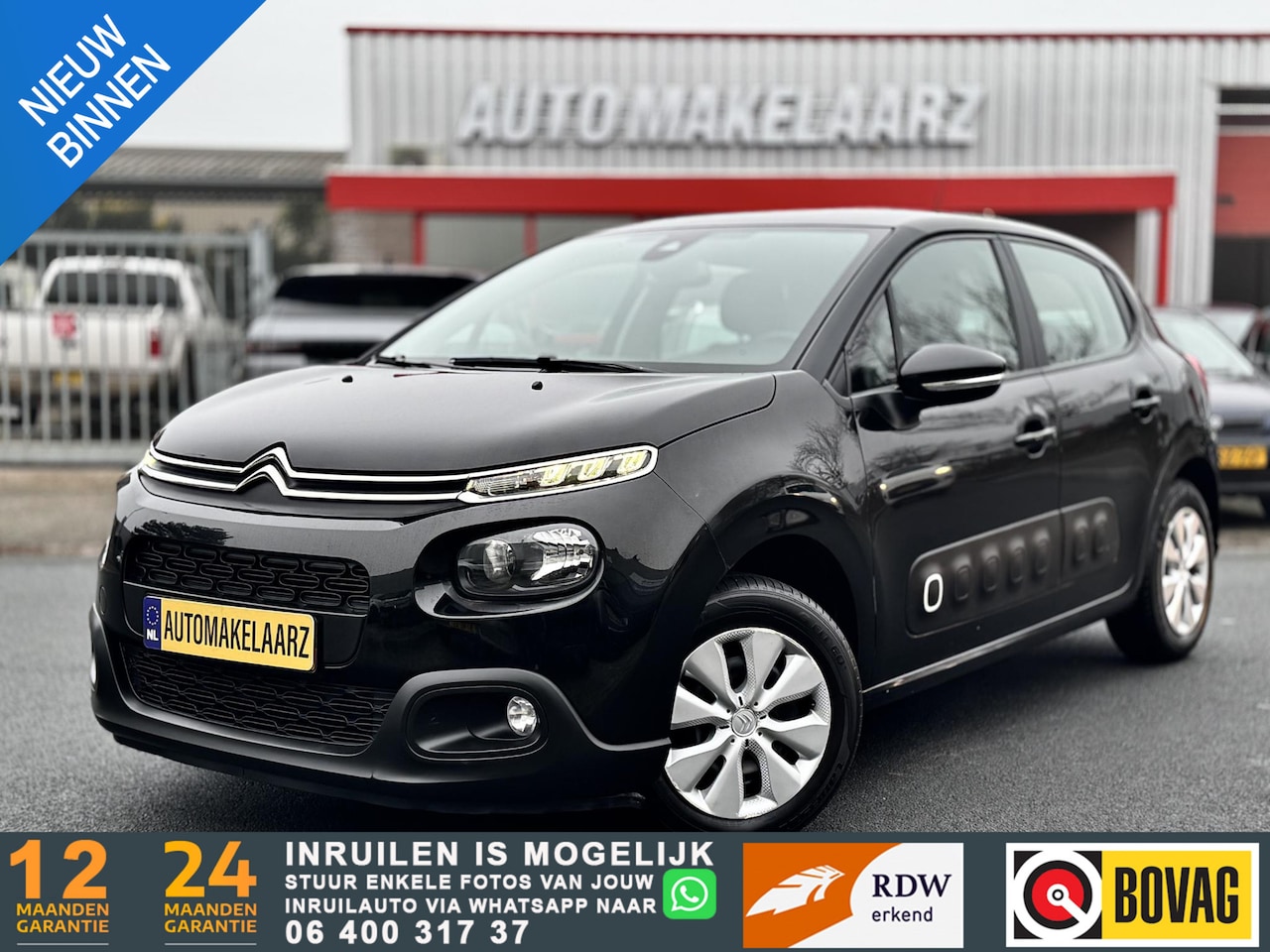 Citroën C3 - 1.2 PureTech Feel Edition CARPLAY LANE ASSIST - AutoWereld.nl