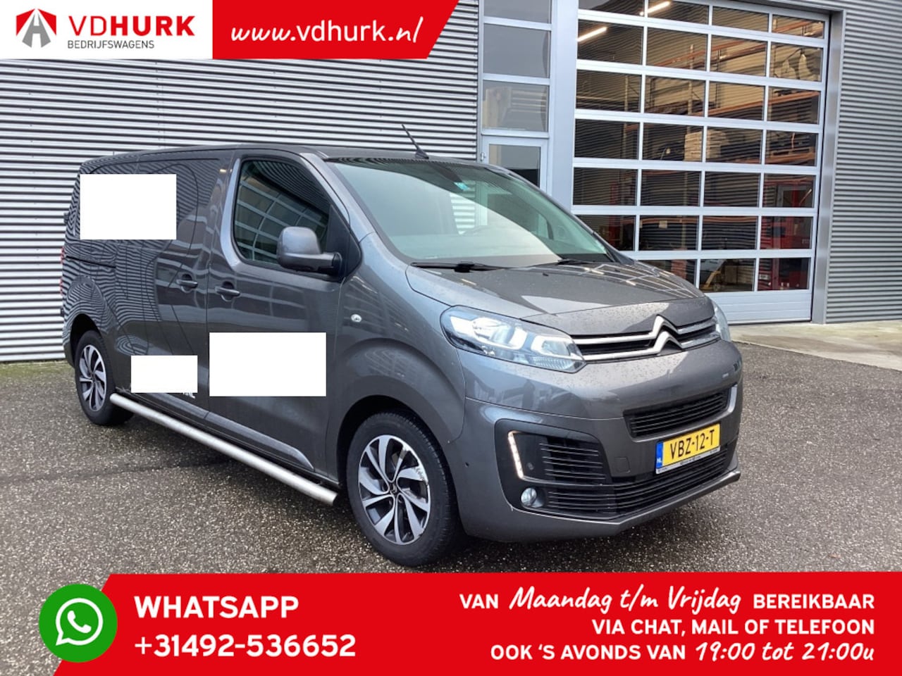 Citroën Jumpy - 2.0 HDI 125 pk L2 NL Auto/ Navi/ Carplay/ Cruise/ LMV/ PDC - AutoWereld.nl