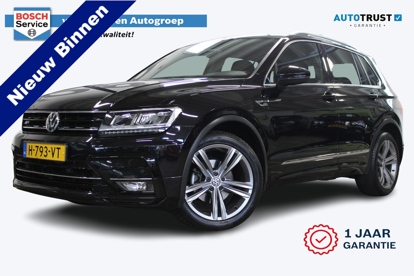 Volkswagen Tiguan - 1.5 TSI ACT Highline Business R | incl. 12 maanden garantie | R-Line | Wegklapbare trekhaa - AutoWereld.nl