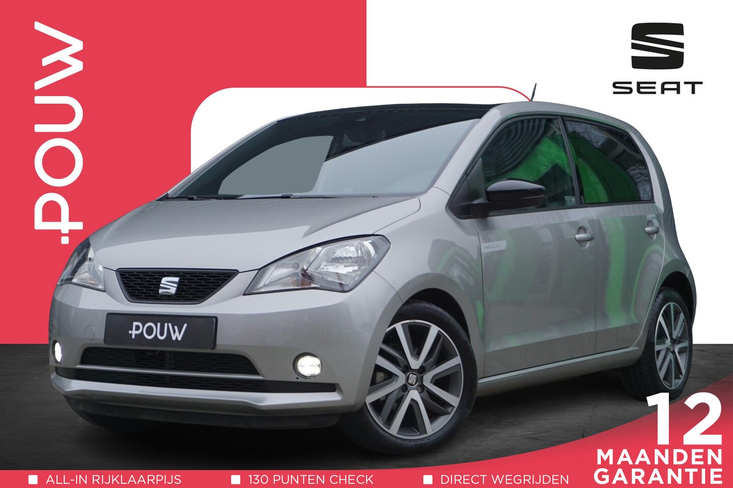 Seat Mii Electric - 83pk Plus | Stoelverwarming | PDC Achter | Cruise Control | Sportstoelen - AutoWereld.nl