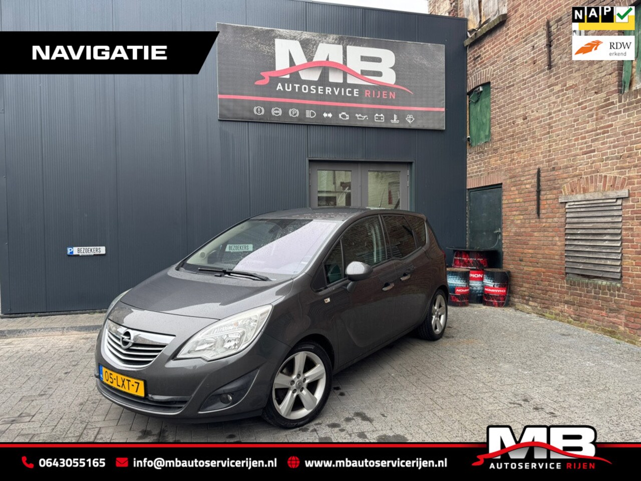 Opel Meriva - 1.4 Turbo Cosmo 1.4 Turbo Cosmo, Navigatie, Trekhaak - AutoWereld.nl