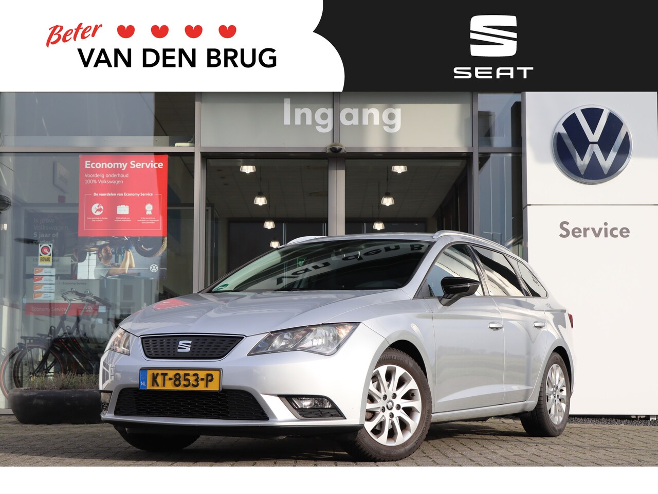 Seat Leon ST - 1.0 TSI 115 pk Style Connect | Navigatie | Trekhaak | Cruise Control | Climatronic | 16'' - AutoWereld.nl